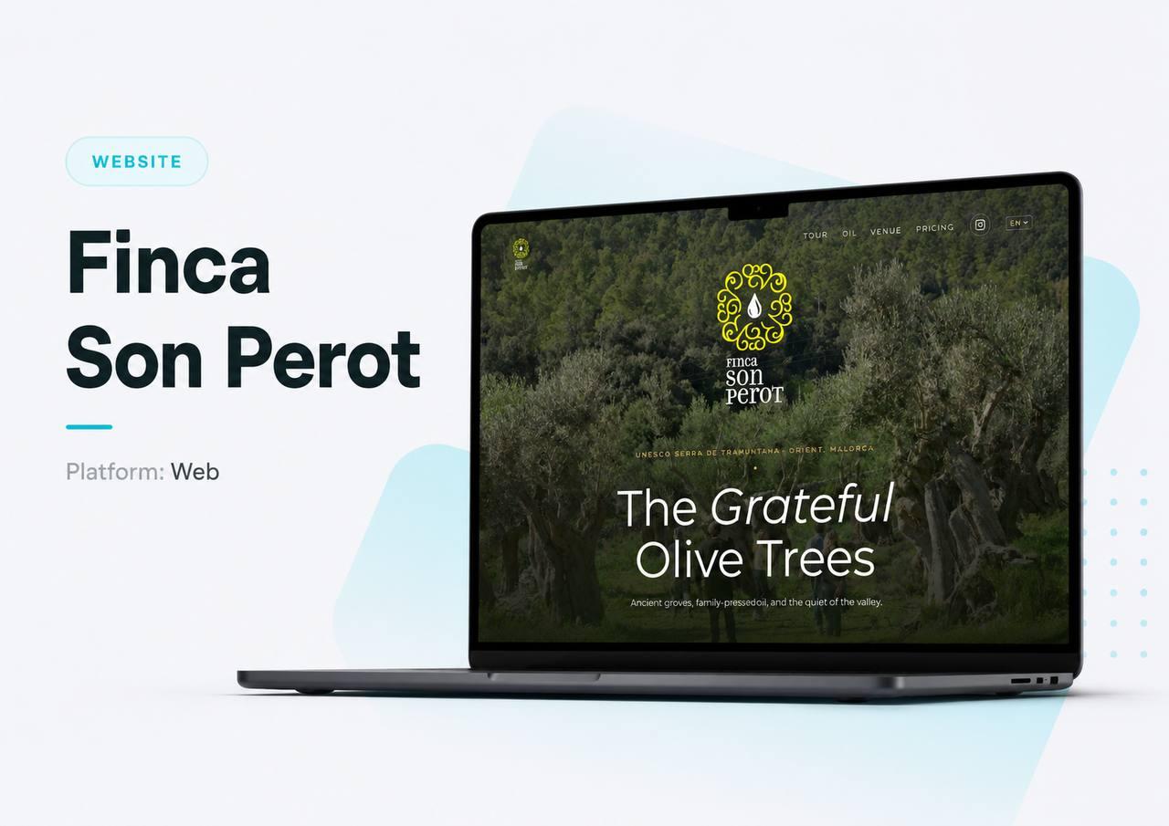Finca Son Perot — olive-oil estate website